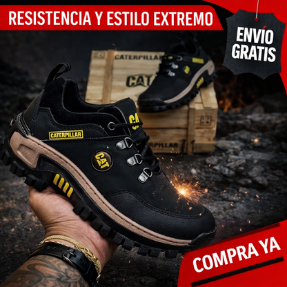 Zapatillas Caterpillar Corte Medio 100% Cuero