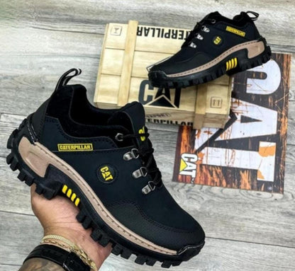 Zapatillas Caterpillar Corte Medio 100% Cuero